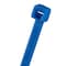 Panduit Cable Tie, 8 in L, 2 in Max Bundle Dia., Blue, Nylon 6/6, 18 lb Strength, 1000 PK PLT2M-M6 - alternate 2